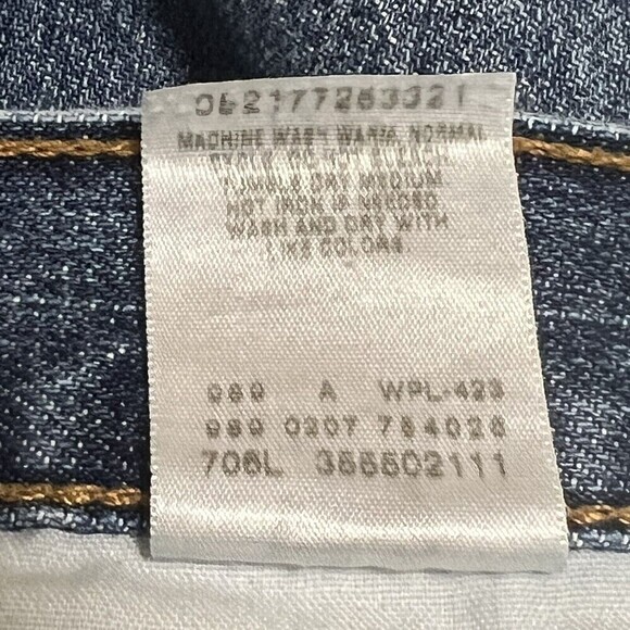 LEVI STRAUSS & Co Men's 550 Relaxed Fit Shorts Sz 36 Made in Mexico Five Pockets - Picture 13 of 16